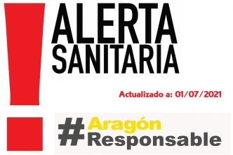 Alerta sanitaria COVID-19 en las actividades físico deportivas aragonesas. Nivel Alerta 1. Actualizado a 01/07/2021.