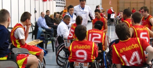 Aragón gana el Campeonato de España de Baloncesto en Silla de Ruedas en Edad Escolar 2013