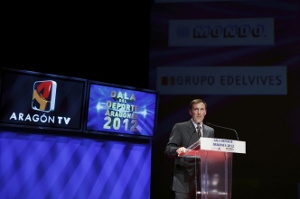 Alberto Belsúe, premio de honor Deportista Legendario en la Gala del Deporte 2012