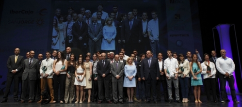 Andrea Blas y Abel Mustieles, Mejores Deportistas Aragoneses de 2013