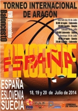 I Torneo Internacional de Aragón de baloncesto femenino sub 16