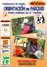 Cº de Aragón de Orientación en Parques 2014