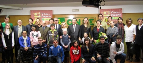La ONCE premia a los mejores deportistas de Aragón