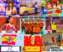 Ciclo de charlas de deportistas aragonesas para impulsar la igualdad de genero: 2020